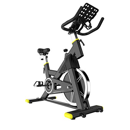 YUANP Bicicletas Estaticas Pequeñas,bicis Indoor Elípticas De Fitness Spinning Bicicleta Spinning Profesional Baratas Mejor Bicicleta Estatica Bici Estática Indoor,Black