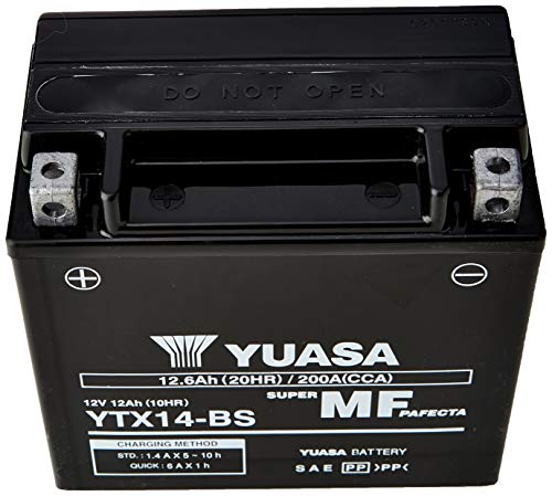Yuasa YTX14-BS(WC) Batería sin Mantenimiento