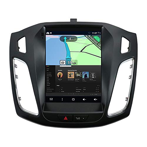 YUNTX Android 10 Autoradio Compatible con Ford Focus (2010-2013) - GPS 2 DIN - Cámara Trasera Libre & Canbus - [2G+32G] - Soporte Dab/Control del Volante / 4G / WiFi/Bluetooth/MirrorLink/Carplay