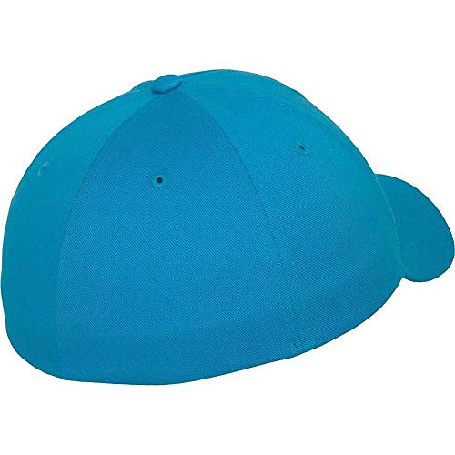 Yupoong - Gorra/Visera Hombres Entallada/Ajustada Modelo Flexfit - Verano/Playa (L/XL) (Negro)