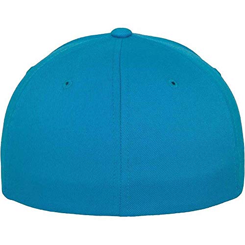 Yupoong - Gorra/Visera Hombres Entallada/Ajustada Modelo Flexfit - Verano/Playa (L/XL) (Negro)