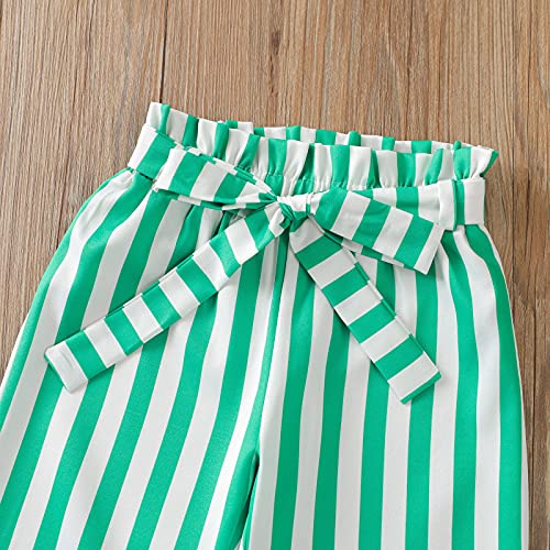 YWLINK Arco PatróN GeoméTrico Los Pantalones,Pantalones Sueltos Para NiñAs,Pantalones Anchos,Pantalones Casuales,Traje De Lindo Vestido De Fiesta,Respirable,Pantalones Imprescindibles De Verano