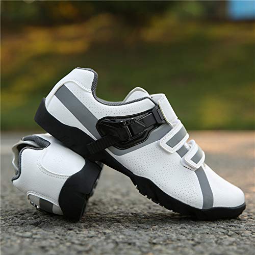 Zapatilla de Ciclismo Hombre Mujer Zapatillas de Bicicleta Unisex, Calzado Deportivo de MTB Transpirable Zapatos de Bicicleta de Carretera Zapatillas de Ciclismo al Aire Libre para Bicicleta de M