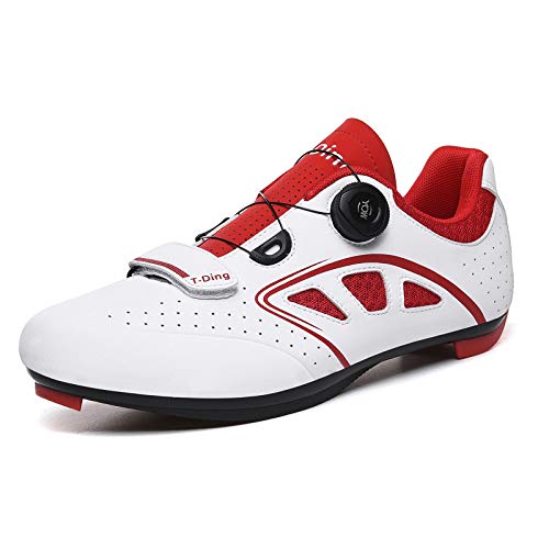 Zapatilla de Ciclismo Hombre para Carretera y Montaña Zapatilla de Ciclismo - Zapatos de Bicicleta de Carretera Calzado Deportivo de MTB Transpirable Calzado de Ciclismo y Senderismo Interior Zap