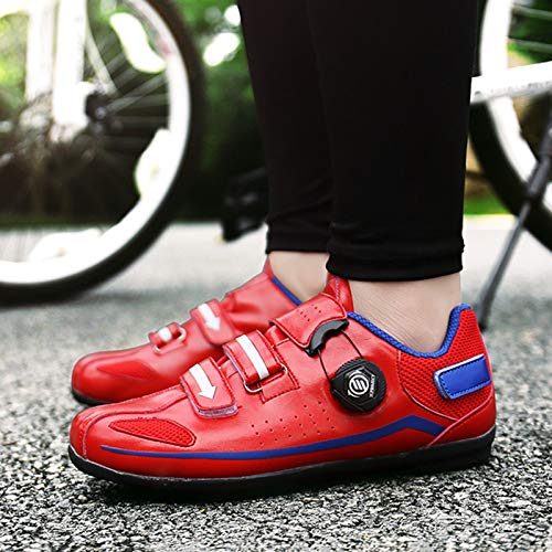 Zapatillas Bicicleta Montaña Hombre Zapatillas de Bicicleta Unisex Calzado Deportivo de MTB Transpirable Zapatos de Ciclismo para Ciclismo de Carretera y Ciclismo de montaña para Bicicleta de Mon