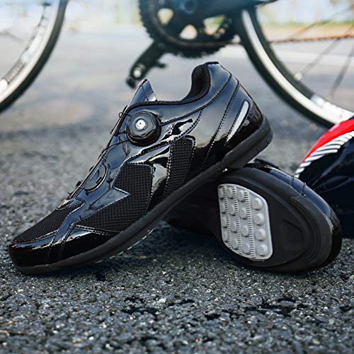 Zapatillas de Bicicleta Antideslizantes para Hombre Mujer Zapatilla de Ciclismo Unisex Calzado Deportivo de MTB Transpirable Zapatillas de Ciclismo para Carretera Zapatillas de Deporte al Aire Libr