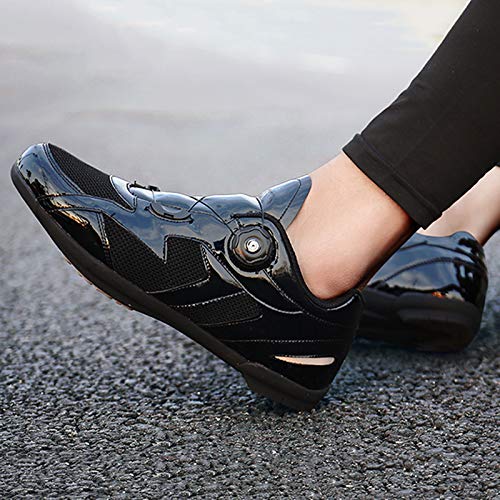 Zapatillas de Bicicleta Antideslizantes para Hombre Mujer Zapatilla de Ciclismo Unisex Calzado Deportivo de MTB Transpirable Zapatillas de Ciclismo para Carretera Zapatillas de Deporte al Aire Libr