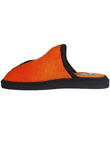 Zapatillas de casa de equipos de fútbol con licencia oficial Valencia C.F. - Color - Naranja, Talla - 42