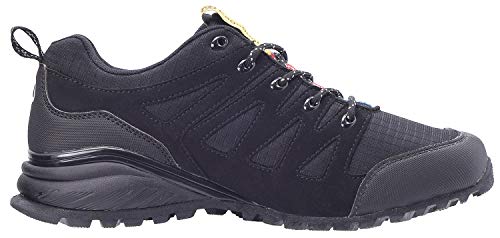 Zapatillas de Trail Running para Hombre Mujer Zapatos para Correr y Aire Libre y Deportes Calzado Deportivos Gimnasio Sneakers - Negro - 39 EU