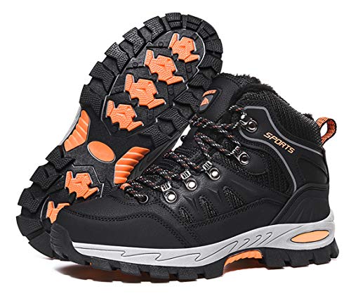 Zapatillas de Trekking para Hombre Mujer Impermeables Botas de Senderismo Al Aire Botas de Montaña Antideslizante Zapatos de Deporte Adulto