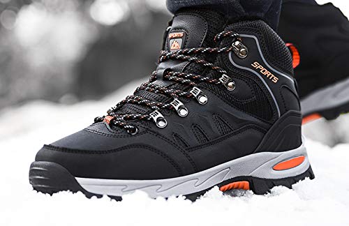 Zapatillas de Trekking para Hombre Mujer Impermeables Botas de Senderismo Al Aire Botas de Montaña Antideslizante Zapatos de Deporte Adulto