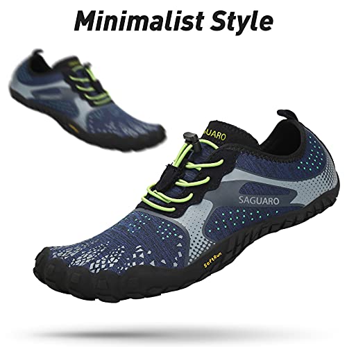 Zapatillas Deportivas Minimalistas Hombre Transpirable Zapatos de Agua para Nadar Yoga Surf Beach Azul 40