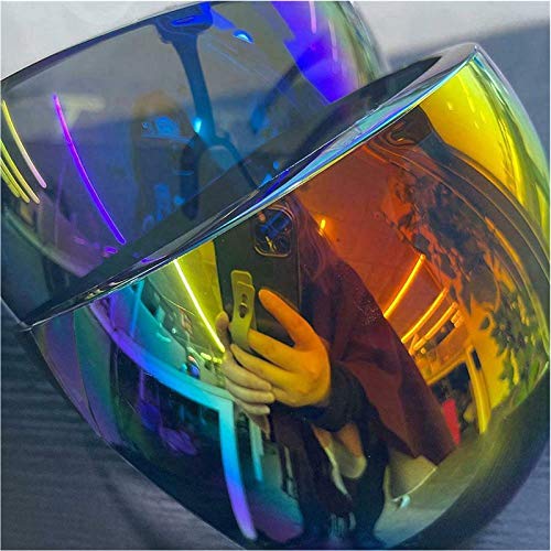 ZAYALI Oversized Huge Big Mask Shield Full Face Polarized Large Mirror Sunglasses,Face Shield Sunglasses, Shield Visor Sunglasses, Flat Top Mirrored Mono Lens, UV Protection (A)