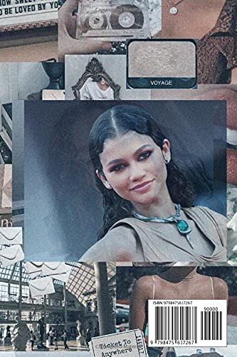 Zendaya Notebook: Zendaya Notebook Journal Gift,120 Lined Paper Book for Writing, Perfect Present for Fans, Notebook Diary 6 X 9 Inches