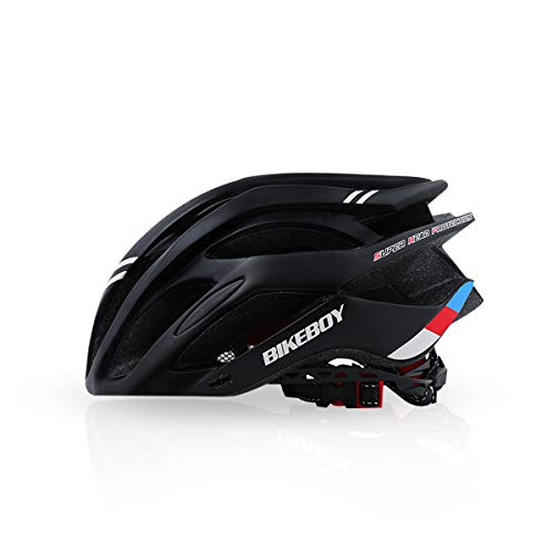 Zeroall Casco de Bicicleta para Hombre Mujer Ligero Ajustable Casco de Ciclo Cascos de Ciclismo para Bicicleta Patineta Scooter(Negro)