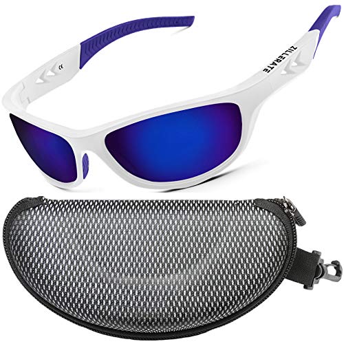 ZILLERATE Gafas de Sol Hombre Polarizadas Gafas de Sol Polarizadas Hombre y Mujer, Gafas de Sol Deportivas, Ciclismo Pesca Golf Running Conducción, Protección UV400, Montura Ligera Y Envolvente
