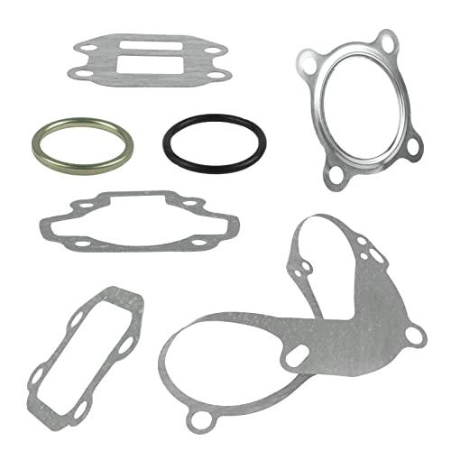 ZKWYZ Juego de Juntas de Motor Completo de Motocicleta Juego/Ajuste for Yamaha PW50 PW 50 QT50 PY50 Kit de Junta Base Dirt Bike Motor Parts (Color : Set)