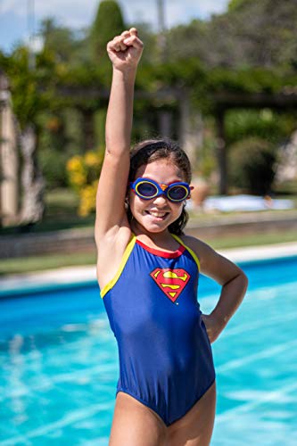 Zoggs Gafas de Natación, Juventud Unisex, Superman, hasta 14 Años