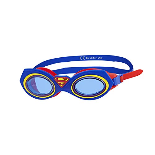 Zoggs Gafas de Natación, Juventud Unisex, Superman, hasta 14 Años