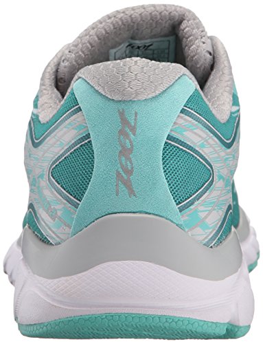 Zoot BareFit™, ZVA inyectado, Goma de Carbono, Impreso en 3D en la Parte Superior, Contacto Constante con el Suelo W Solana 2 - Aquamarine/Light Grey/Silver 37,5