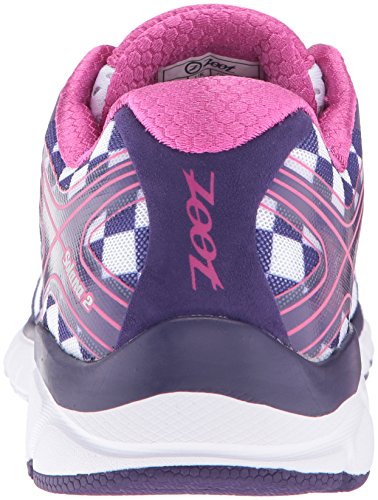 Zoot W Solana 2, Zapatillas de Entrenamiento Mujer, Multicolor (Check/Deep Purple), 39 EU