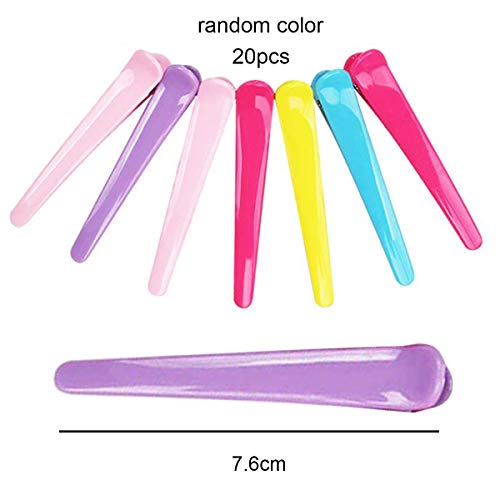 Zuzer Rulo de Pelo,48PCS Rulos Rizar Pelo Hair Curlers Rollers y 20PCS Pinza de Pelo para Niñas Mujeres(Pequeño Mediano Grande)