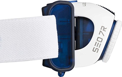 Zweibrueder Led Lenser SEO 7R - Linterna frontal, color azul