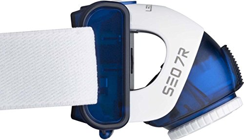 Zweibrueder Led Lenser SEO 7R - Linterna frontal, color azul