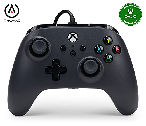 - Mando con Cable Powera Para Xbox Series X|S - Negro (Xbox Series X)