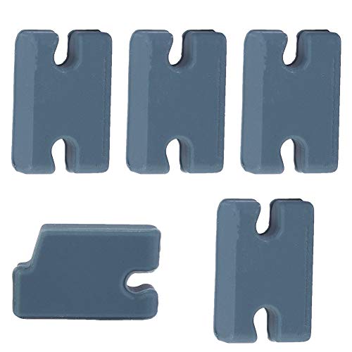 01 Kit de compatibilidad de Aletas de 5 Piezas/Juego, Accesorios de Tabla de Surf Resistentes al Desgaste Kit de compatibilidad de Aletas de Tabla de Surf, Tabla de Surf de PVC Duradera para