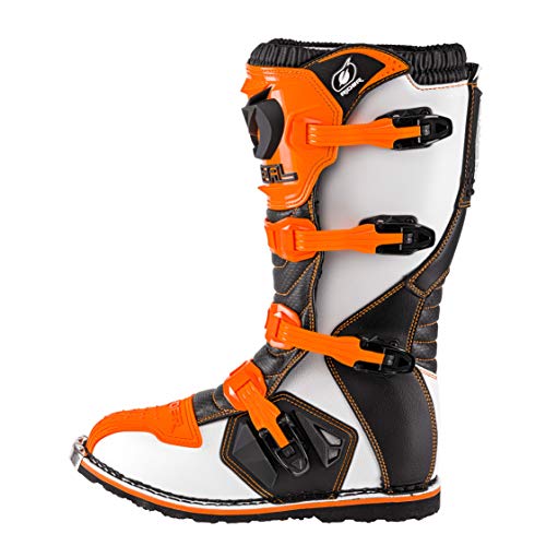 0329-309 - Oneal Rider EU Motocross Boots 9/42 Orange (UK 8)