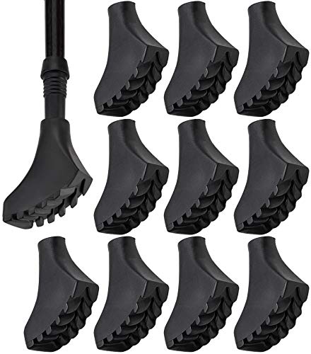 10 pcs Marcha Nordica Repuestos Bastones Trekking Protector de Punta para Bastón de Senderismo para Bastones de Marcha nórdica Almohadillas