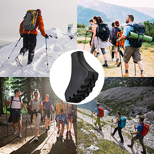 10 pcs Marcha Nordica Repuestos Bastones Trekking Protector de Punta para Bastón de Senderismo para Bastones de Marcha nórdica Almohadillas