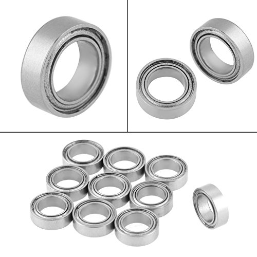 10 unidades Rodamientos de bolas de acero inoxidable - Medidas 5 x 8 x 2,5 mm - Modelo n. MR85ZZ 440C-Rodamientos de ranura en V