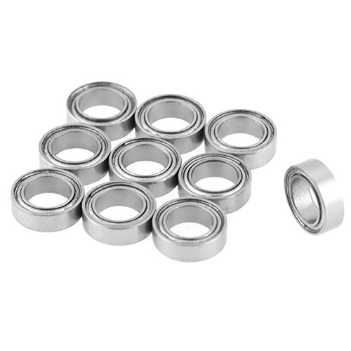 10 unidades Rodamientos de bolas de acero inoxidable - Medidas 5 x 8 x 2,5 mm - Modelo n. MR85ZZ 440C-Rodamientos de ranura en V