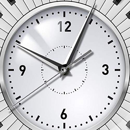 12inch Blanco Y Negro Piano Keys Regalos del Reloj Al por Mayor De Metal Reloj De Pared Decorativo Reloj Creativo Regalo de inauguración de la casa