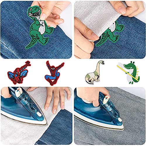 19pcs Parches Ropa Termoadhesivo Spiderman Parches Ropa niños Parche Termoadhesivo Infantil Parches Dinosaurio Parche Bordado Termoadhesivos DIY Coser para Ropa Camiseta Chaquetas Jeans Sombrero