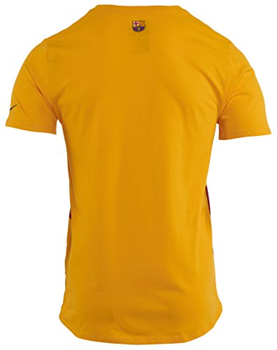 2015-2016 Barcelona Nike Core Plus Match Tee (Gold)