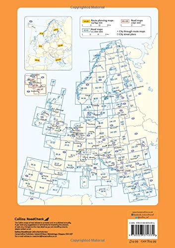 2021 Collins Essential Road Atlas Europe [Idioma Inglés]: A4 Spiral (Collins Road Atlas)