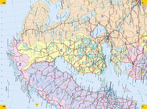 2021 Collins Essential Road Atlas Europe [Idioma Inglés]: A4 Spiral (Collins Road Atlas)