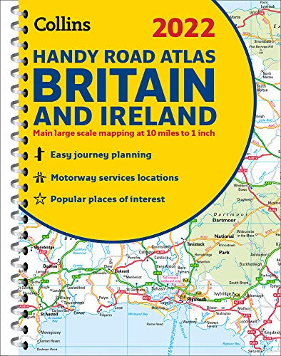 2022 Collins Handy Road Atlas Britain: A5 Spiral