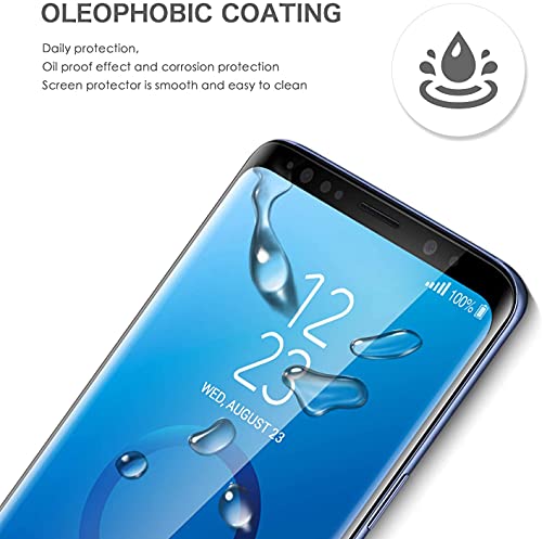 [3 Pack] Protector de Pantalla para Galaxy S9, [9H Dureza] Protector de Pantalla, Vidrio Templado HD Film Cristal Templado Compatible con Samsung Galaxy S9