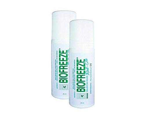 3 rollos de Biofreeze para aliviar el dolor, 89 ml.