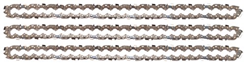 3 tallox cadenas de sierra 3/8" 1,1 mm 52 eslabones 35 cm compatible con Bosch Makita