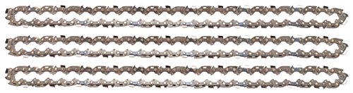 3 tallox cadenas de sierra 3/8" 1,1 mm 52 eslabones 35 cm compatible con Bosch Makita