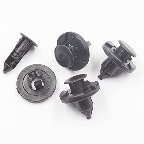 30x Fender Fender STORPER TIPE DE Tipo DE Tipo Recambio CASTANTE DE Coche/Ajuste para -Nissan INFINITIO / 01553-09321 Clip De Retención De Plástico con Orificio De 8 Mm, Tornillo De Clip De Automóvi