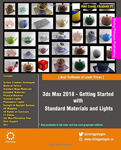 3ds Max 2018 - Getting Started with Standard Materials and Lights