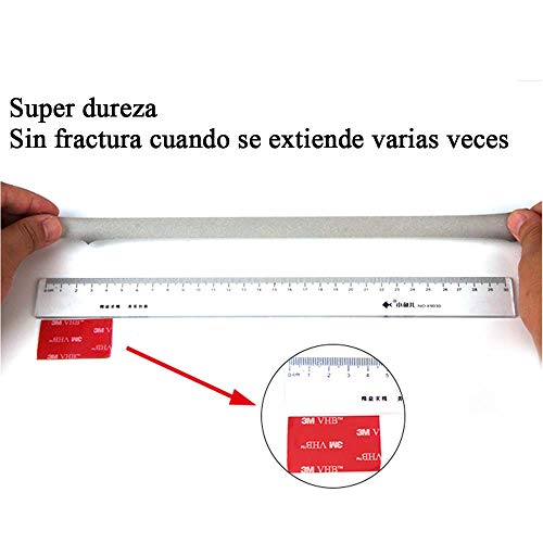 3M VHB 4611 Cintas Adhesivas de doble cara,Extra Fuerte No Mas Clavos Impermeable Resistente Altas Temperaturas Adhesivo Cinta para Automóviles,Decoración de Exteriores y Oficinas, Gris 4,7M*2MM