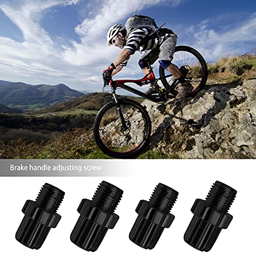 4 palancas de freno regulables, tornillos para bicicleta de montaña, carretera, bicicletas, cable de aleación de aluminio, M10 x 26 x 10 mm