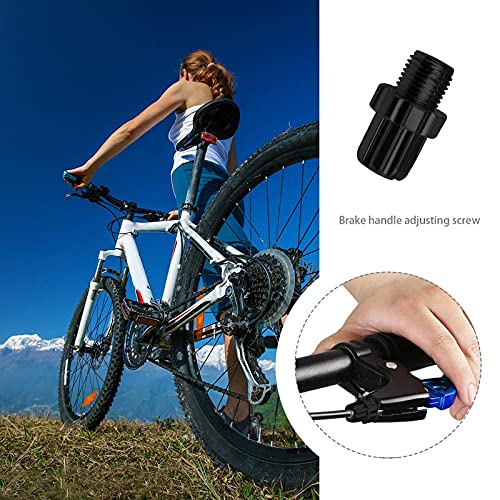 4 palancas de freno regulables, tornillos para bicicleta de montaña, carretera, bicicletas, cable de aleación de aluminio, M10 x 26 x 10 mm